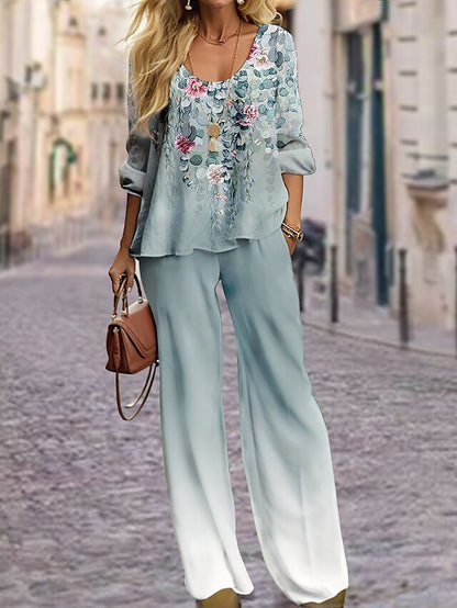 LP | Relaxed and airy two-piece set