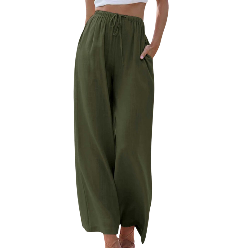 LP | High-waisted, wide-leg pants