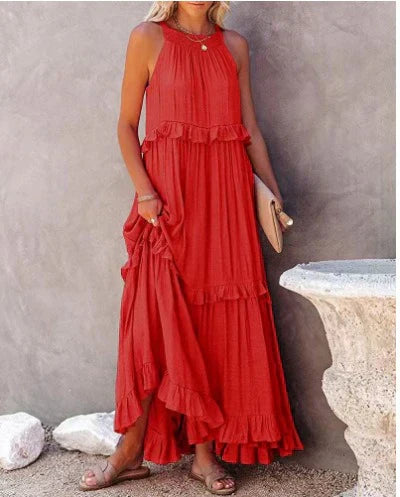 LP | Beach Dresses with Ruffles