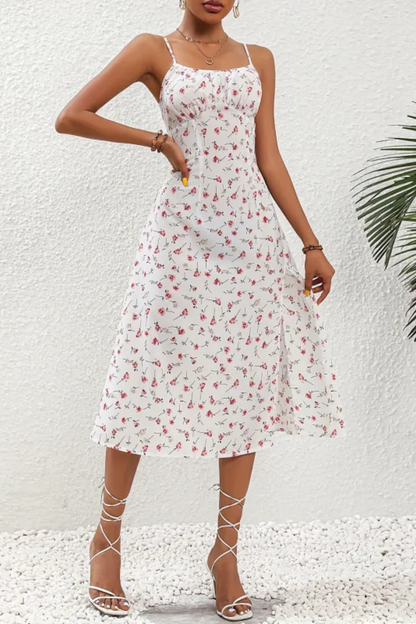 Lola | Women's Polka Dot Split Dress