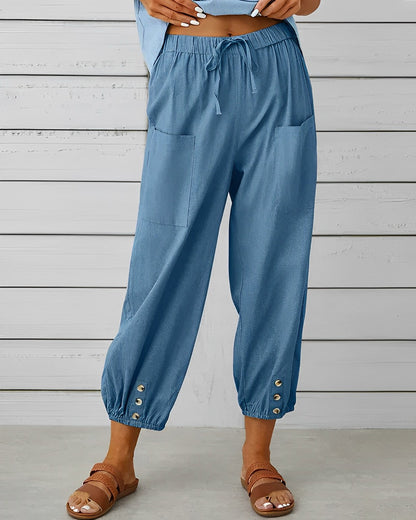 Wide trousers-with-high-waist