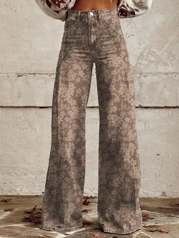 Edie - Retro wide-leg pants