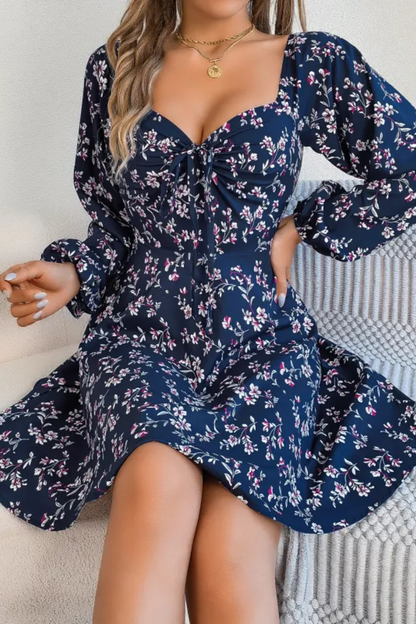 Fiona | Women's Floral A-Line Dress