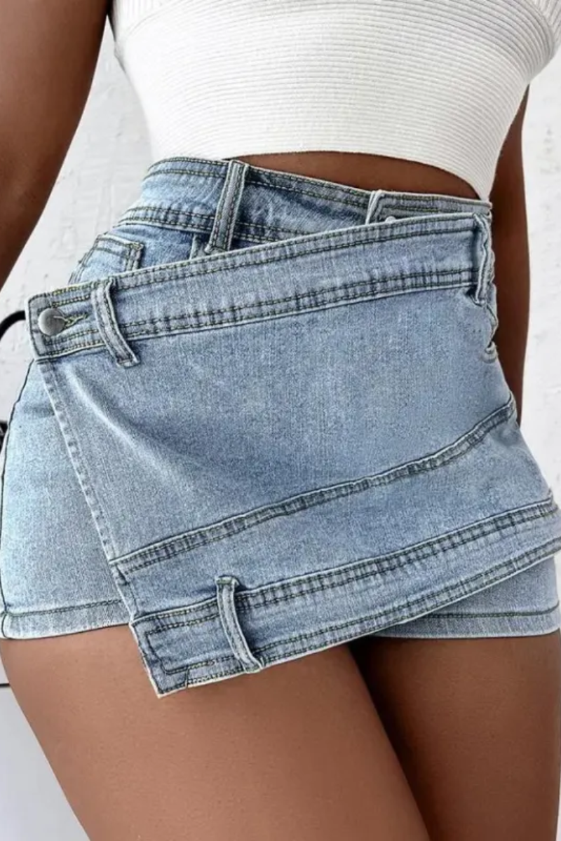 Jade | Women's Y2K Denim Skort