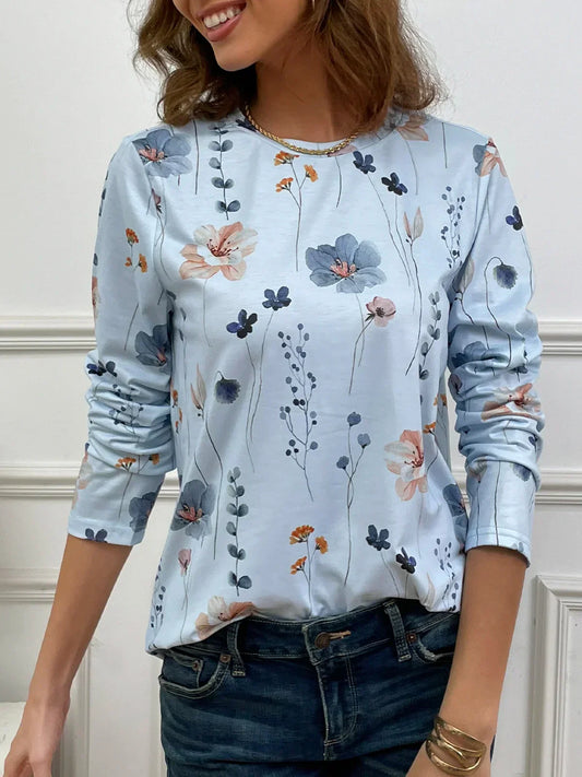 Women's crew neck shirt