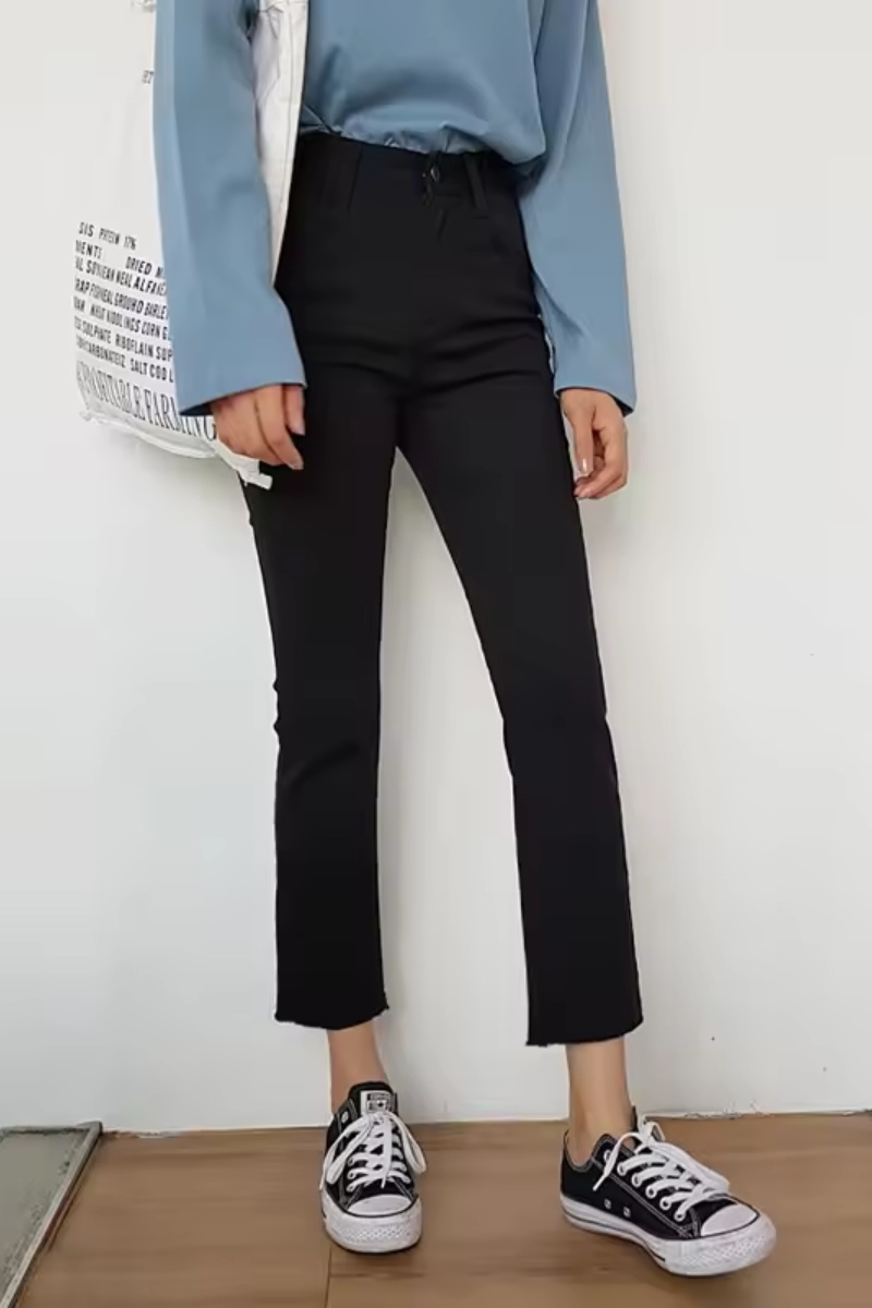 Lila | Women's Light Blue Straight-Leg Jeans