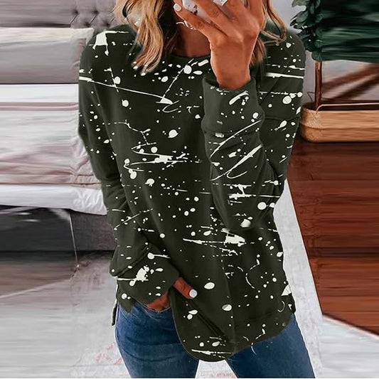 LP | Fashionable casual blouse with batik pattern