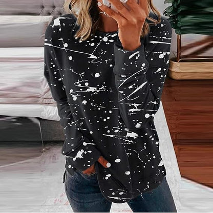 LP | Fashionable casual blouse with batik pattern