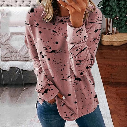 LP | Fashionable casual blouse with batik pattern