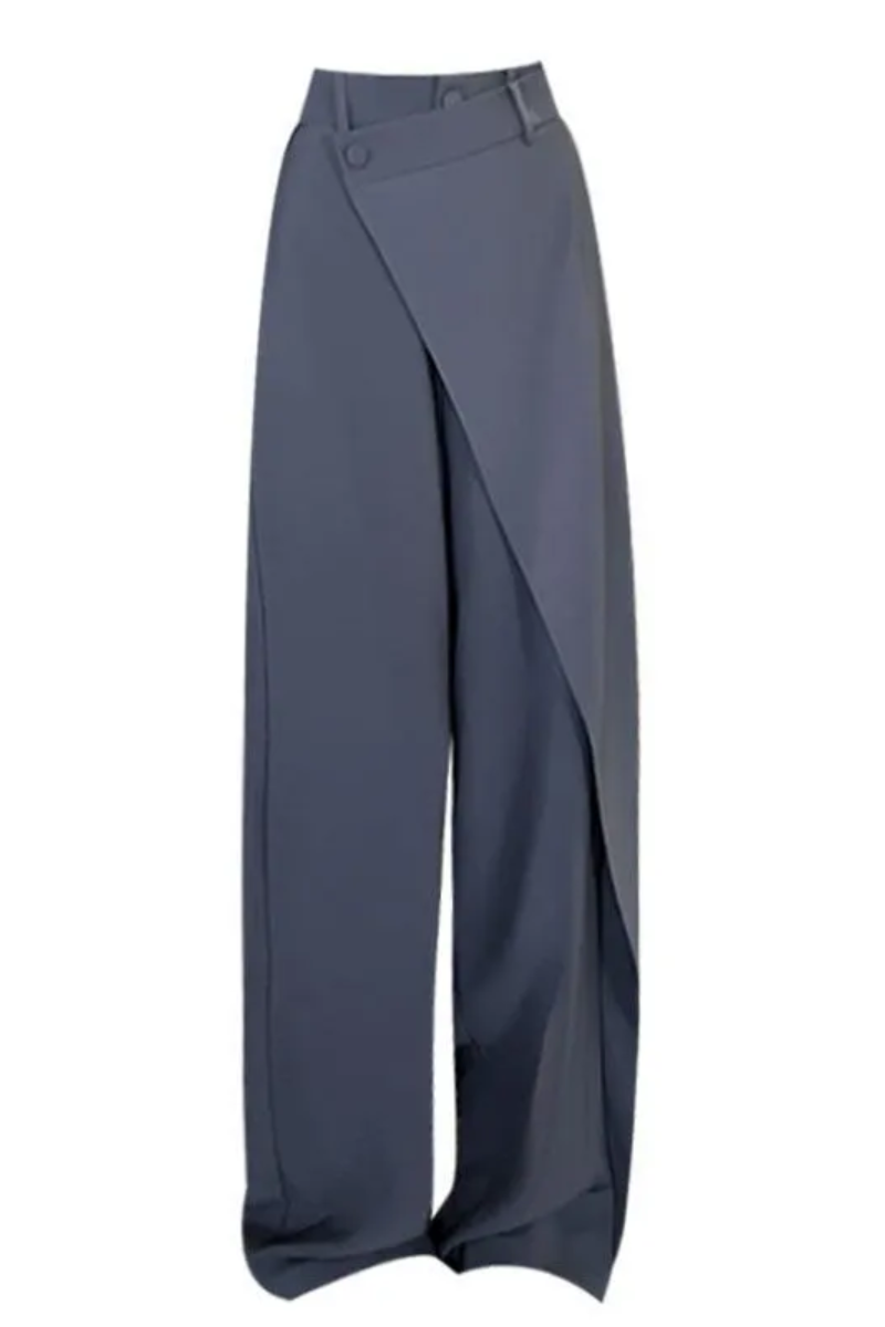 Zara | Women's Irregular Wide-Leg Pants