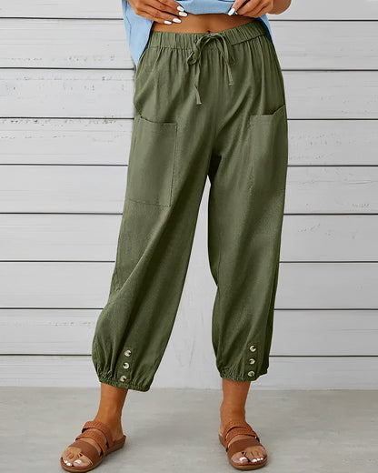 Wide trousers-with-high-waist