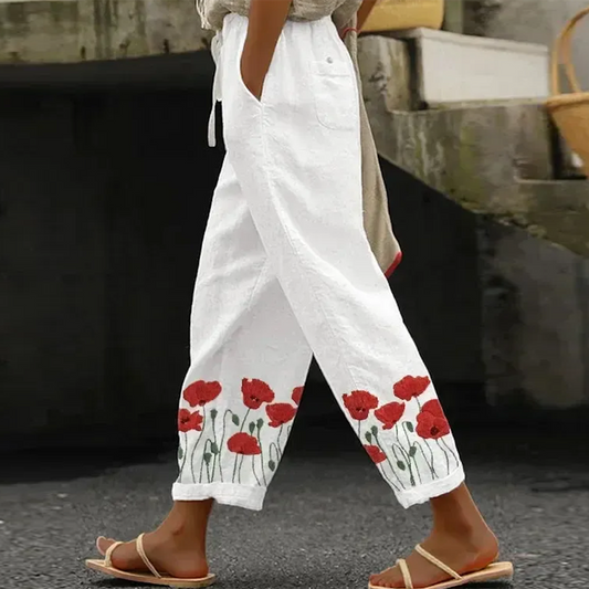 Relaxed and timeless summer pants