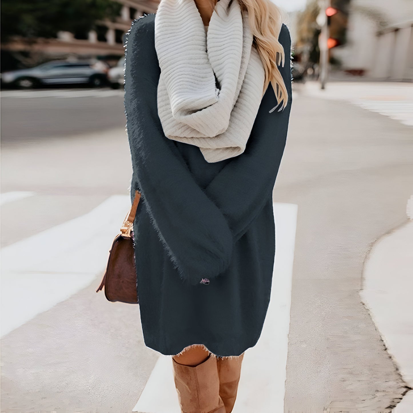 LP | Cozy knit dress