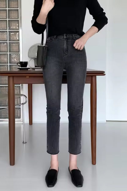 Lila | Women's Light Blue Straight-Leg Jeans