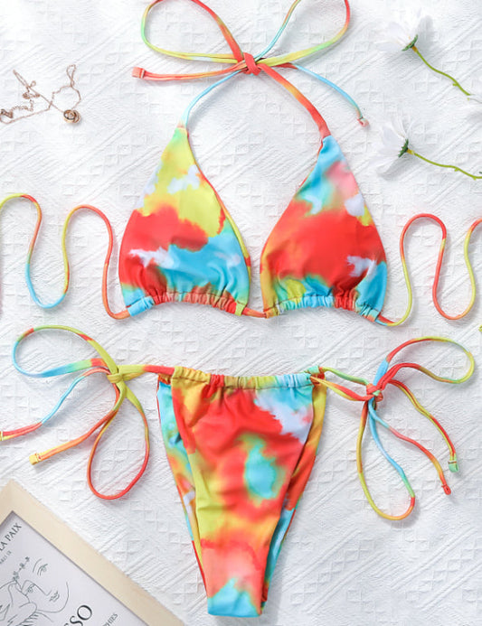 AquaLivv Red String Bikini