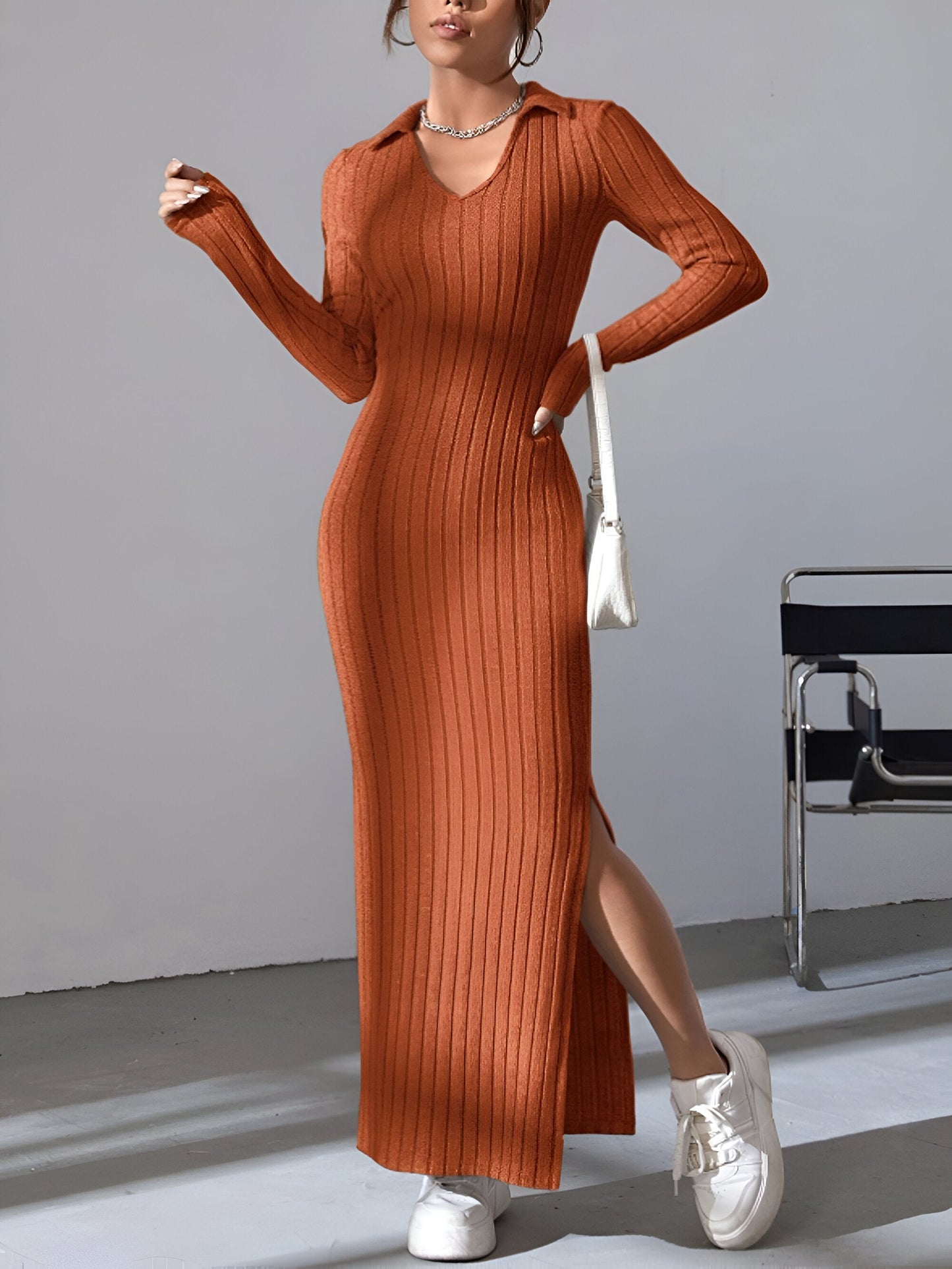 LP | Chic and uncomplicated knit dress