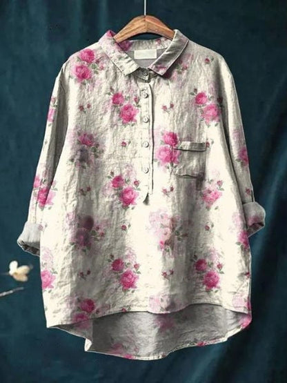 LP | Elegant and versatile floral blouse