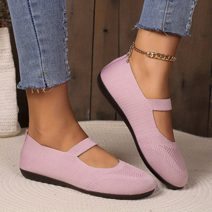 LP | elegant knit ballet flats