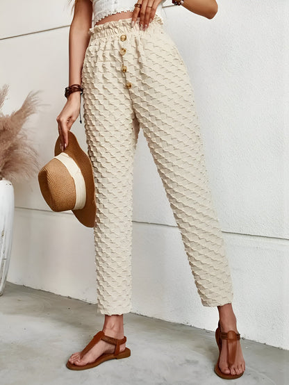 Hjordis | Elegant and comfortable slim-fit pants for all seasons