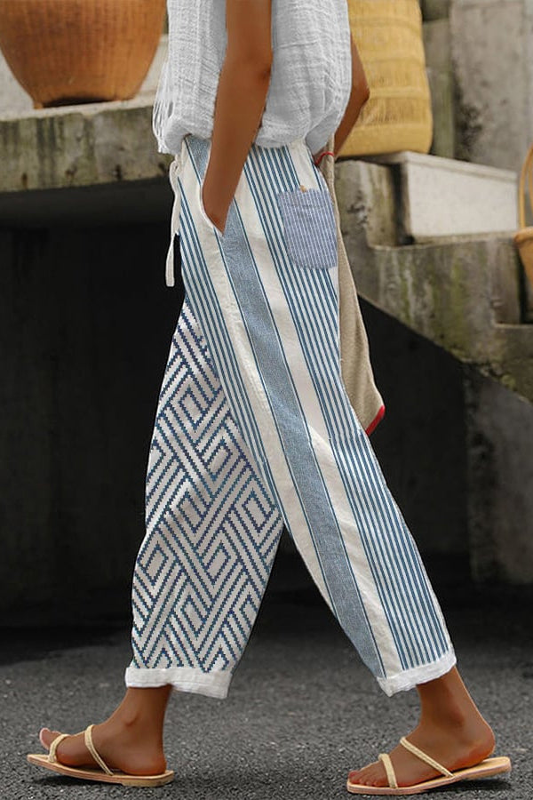 Fitting and airy pants