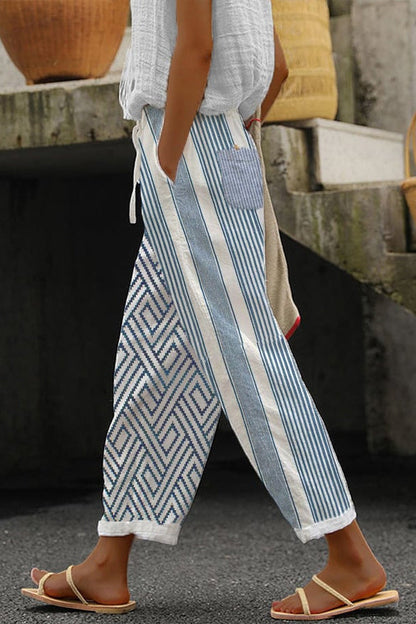 Fitting and airy pants