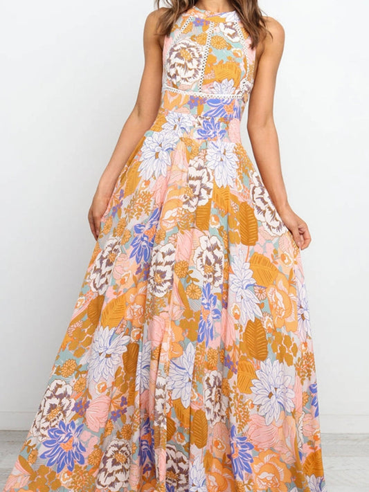 LD dress with bow in Tuscan sun