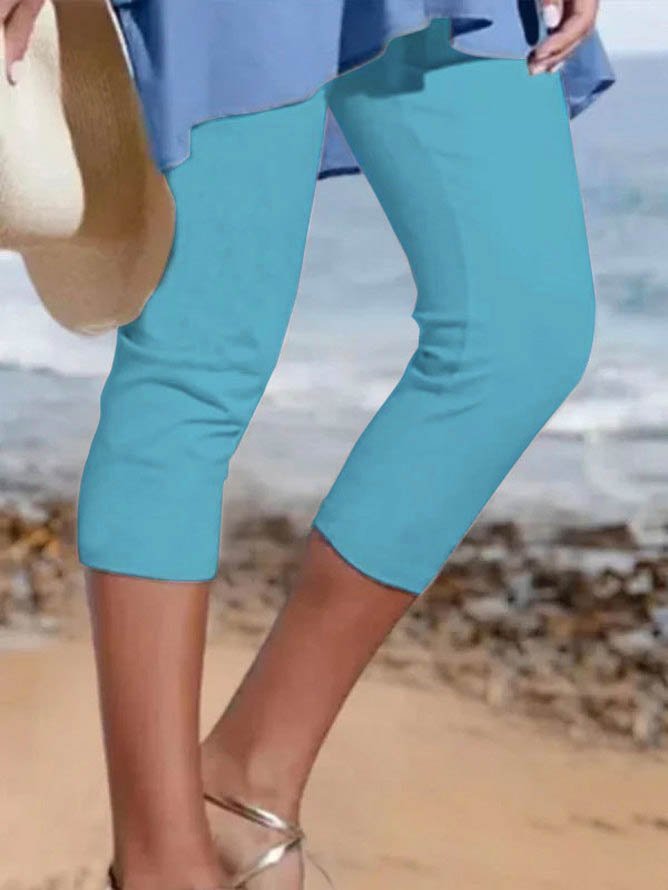 Capris women's casual leggings