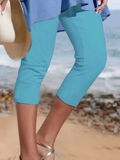 Capris women's casual leggings