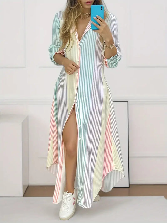 Dress with enchanting patterns