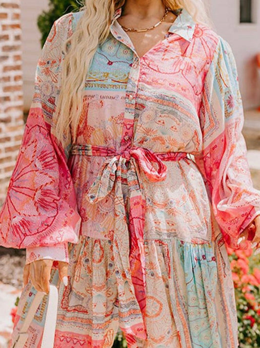 Boho Patches Dress