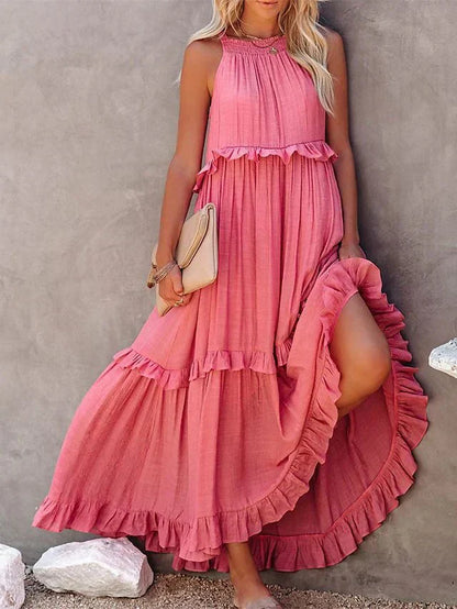LP | Beach Dresses with Ruffles