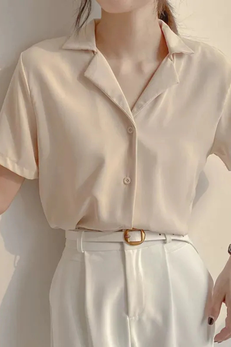 Ailani | Women White Chiffon Shirt