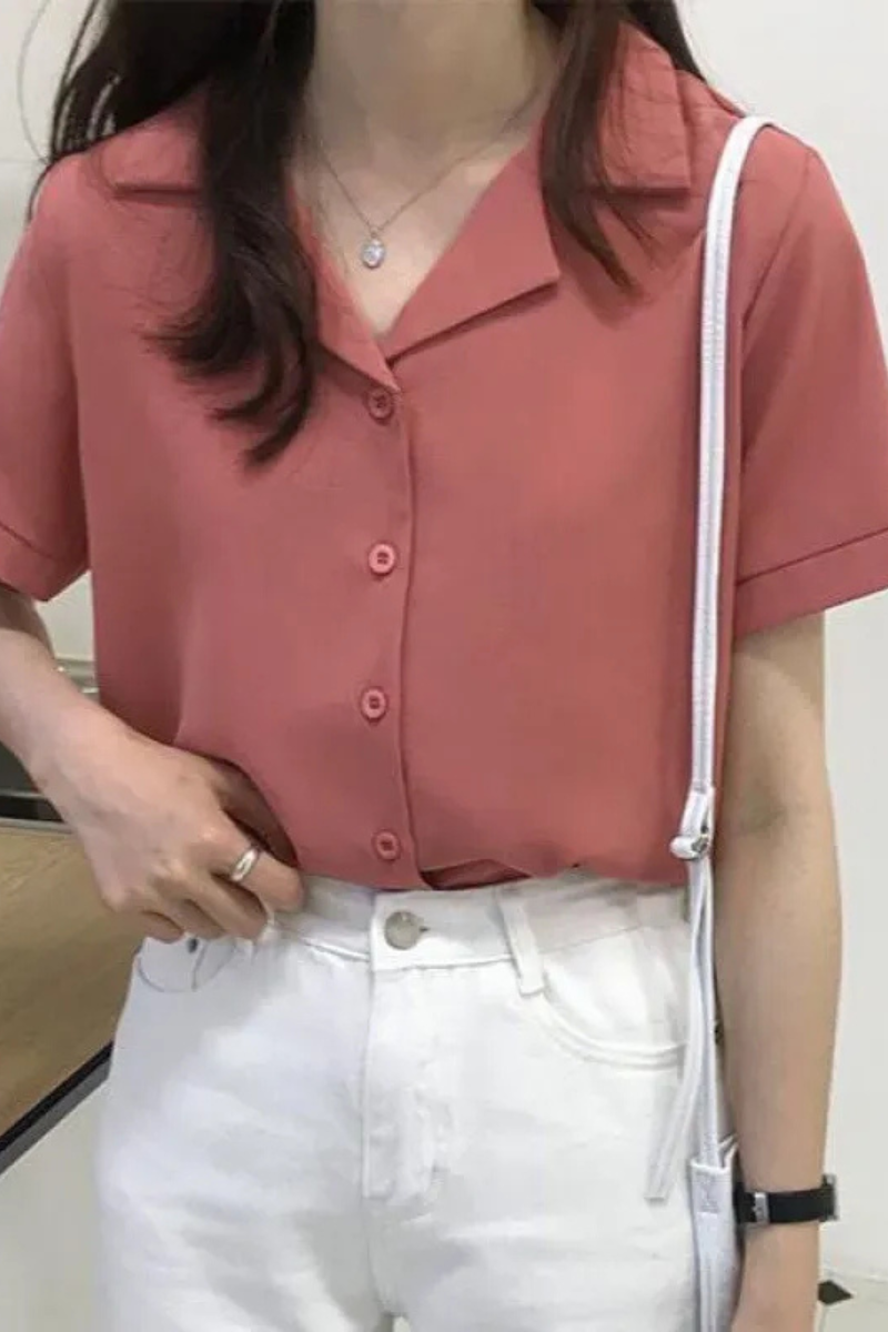 Ailani | Women White Chiffon Shirt