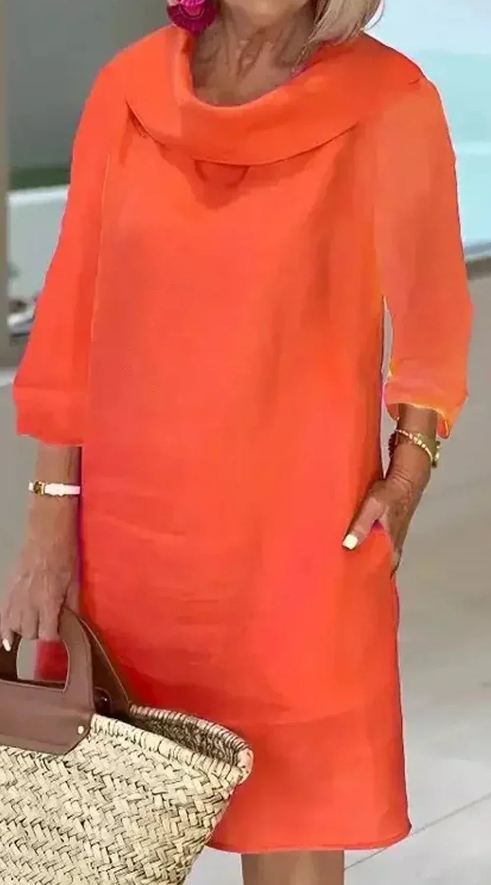 LP | Dress with collar