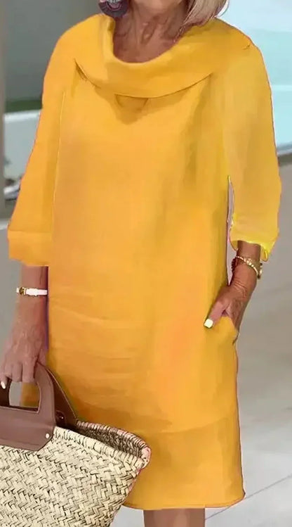 LP | Dress with collar