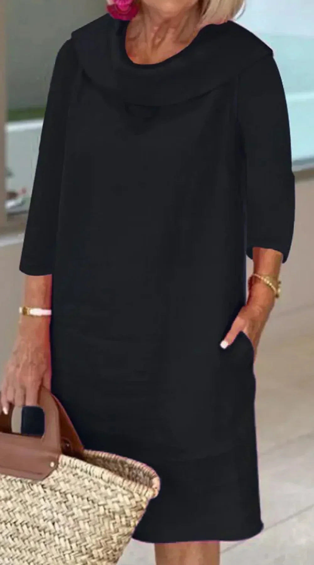LP | Dress with collar