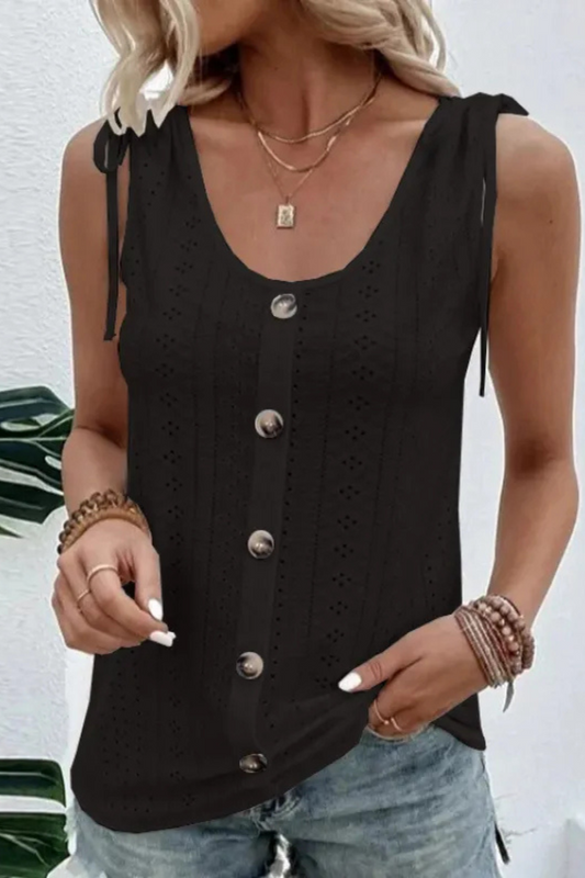 Araminta | Casual Shoulder With Bow Tie Tops