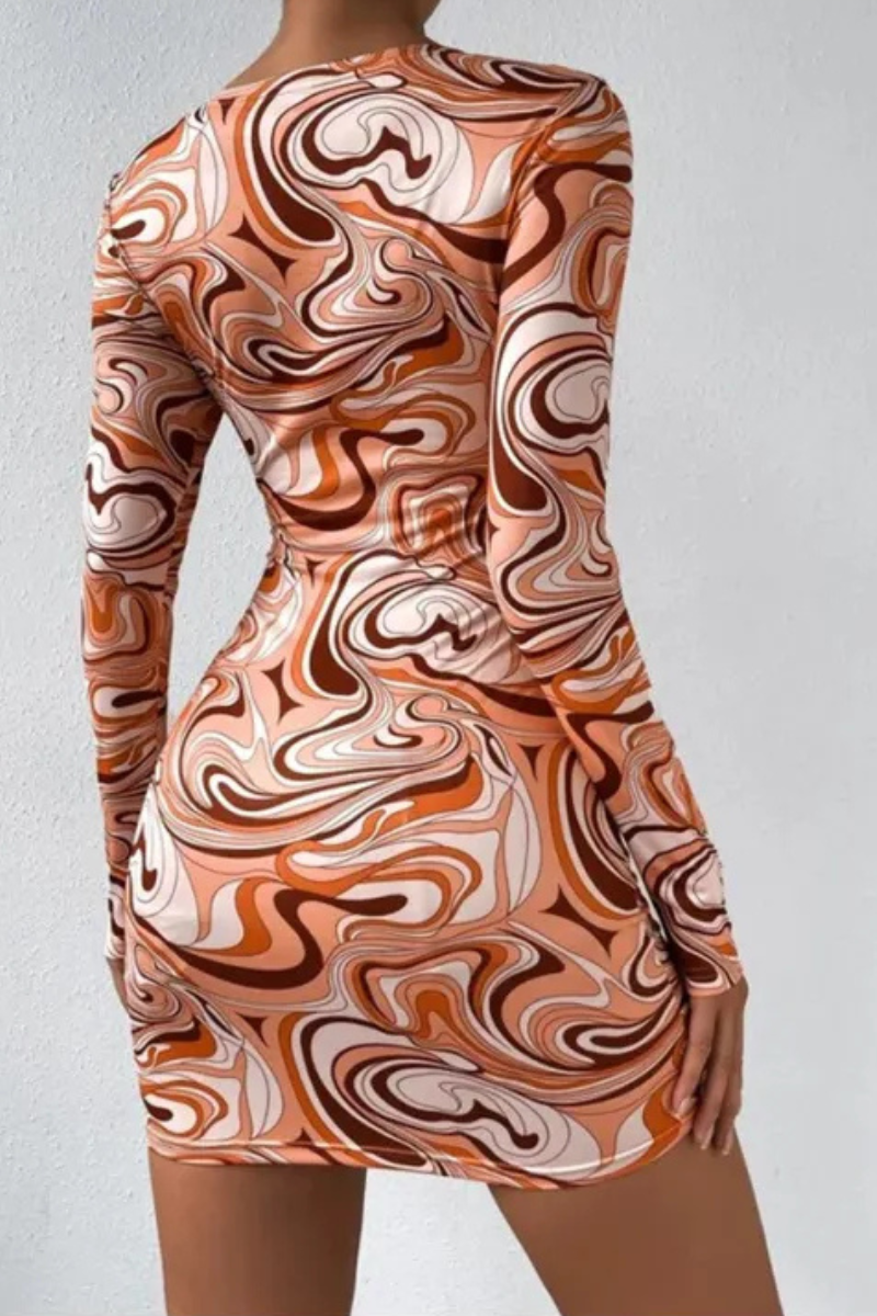 Aven | Casual Hollow Out Slim Fit Hip dress