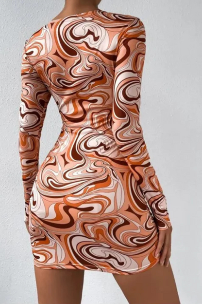 Aven | Casual Hollow Out Slim Fit Hip dress