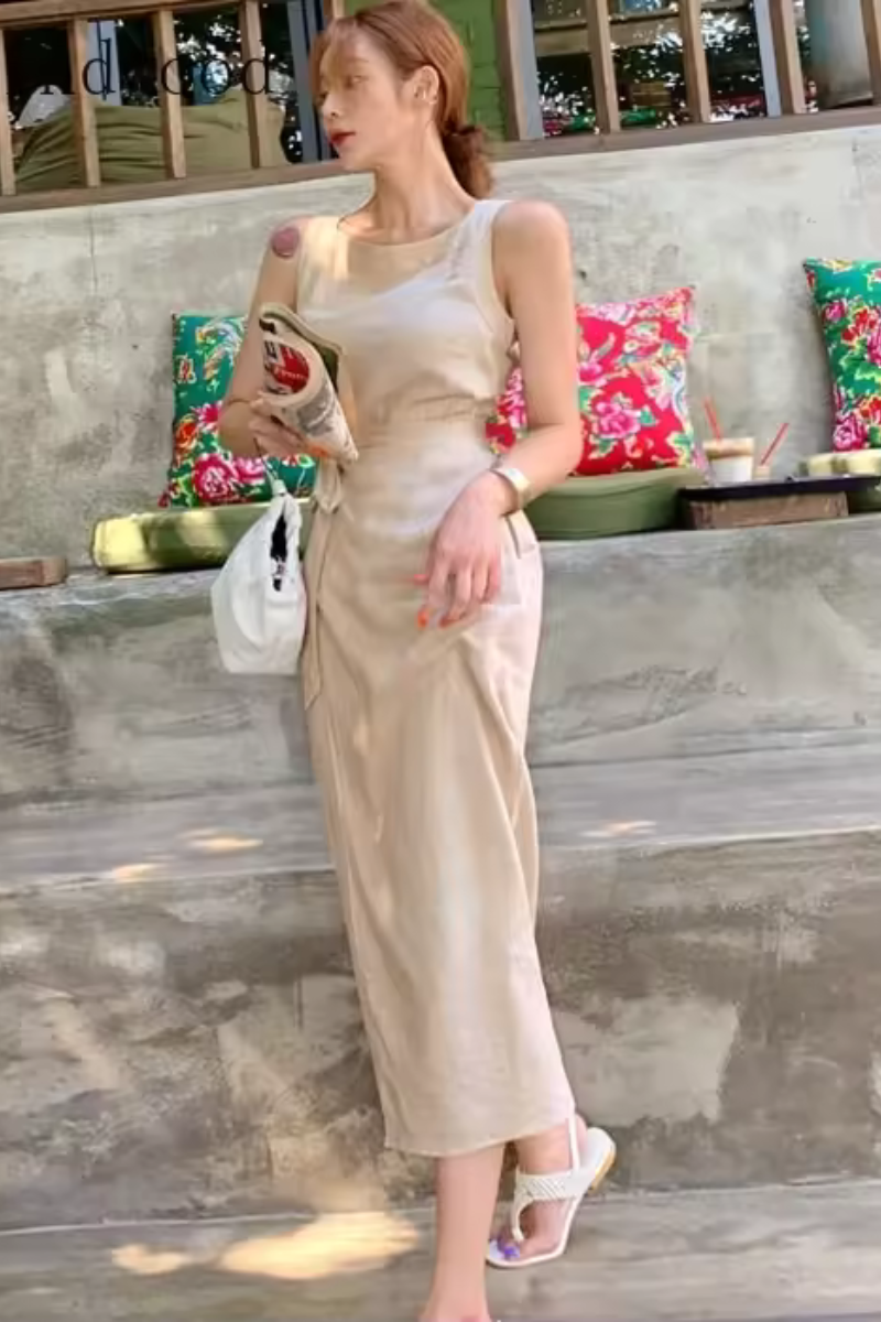 Kaia | Temperament Sexy Condole Belt Dress Female