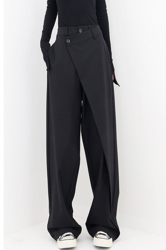 Raelynn - Loose-fitting asymmetric pants