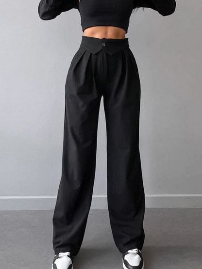 Trendy ankle-colored pants for women