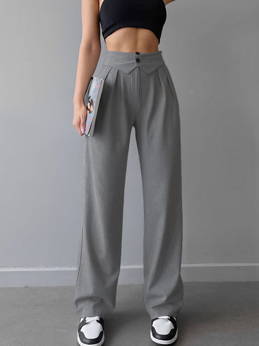 Trendy ankle-colored pants for women