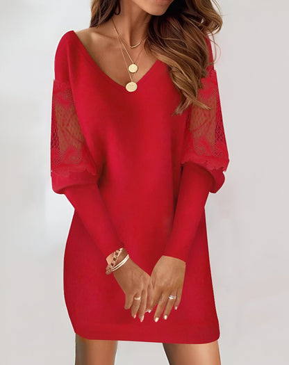 LP | Elegant long-sleeved midi dress