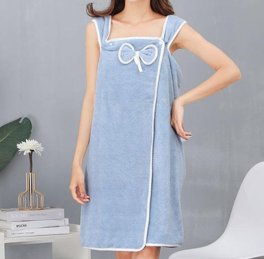 Absorbent bath towel