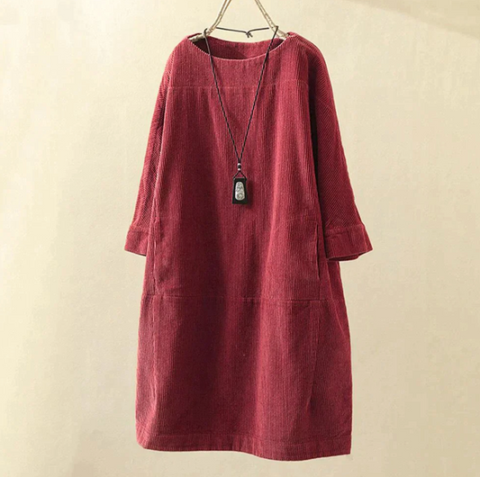 super stylish and high quality corduroy dress