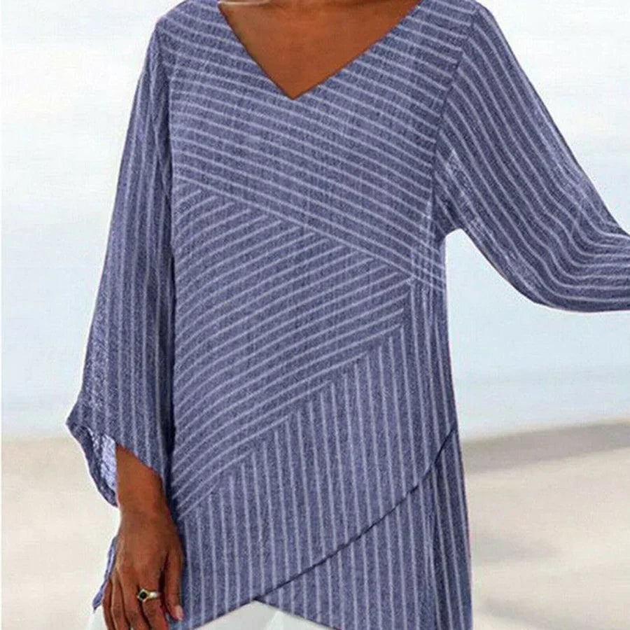 LP | Vintage striped blouse