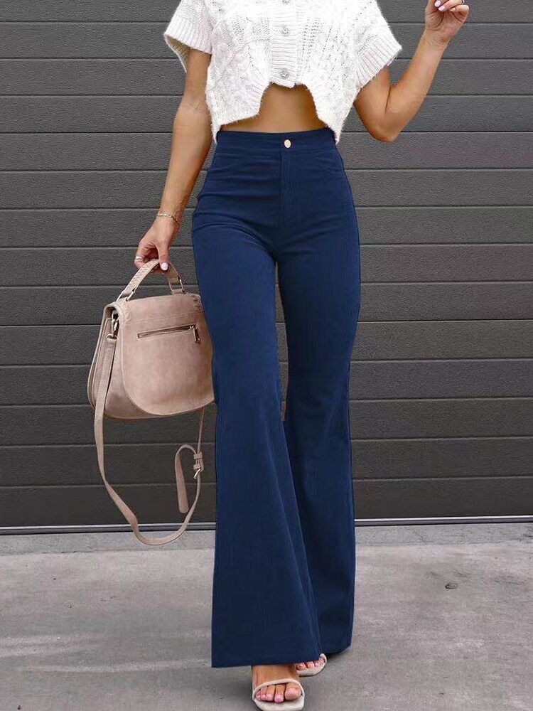 Elegant high-cut pants for women