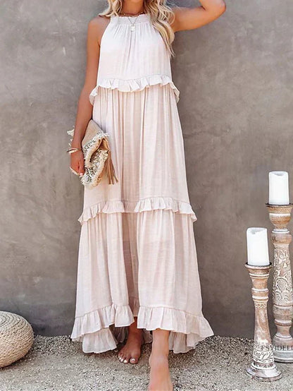LP | Beach Dresses with Ruffles