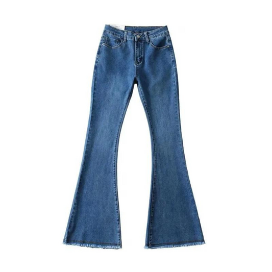 HELVI - Women's high-waisted flared pants